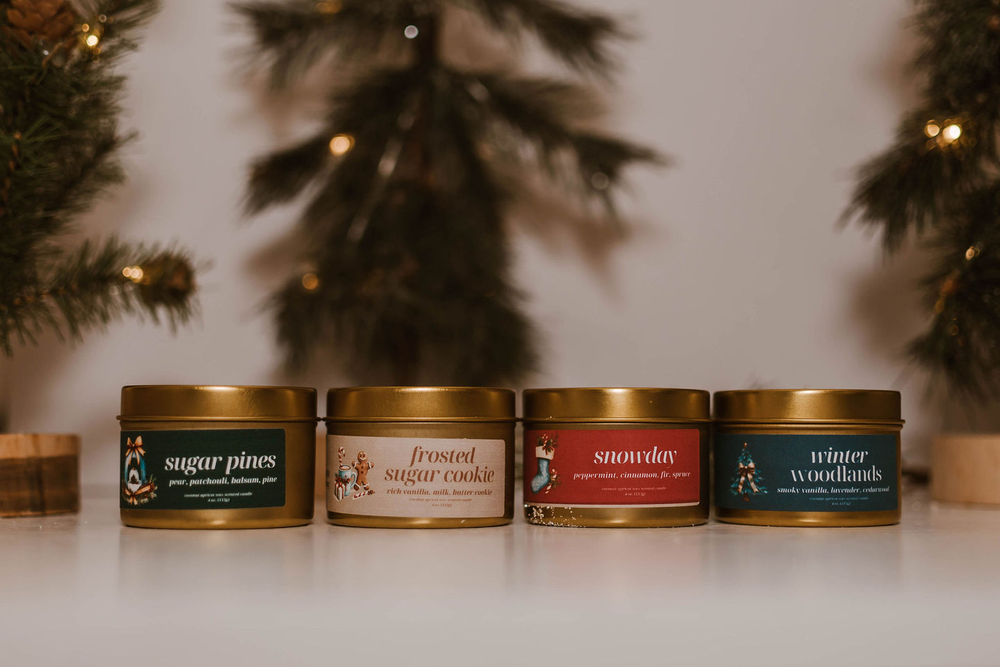 Frosted Holiday Gift Set