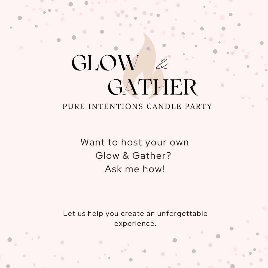 Private Glow & Gather x Sip n Bloom - Pure Intentions Candle Company