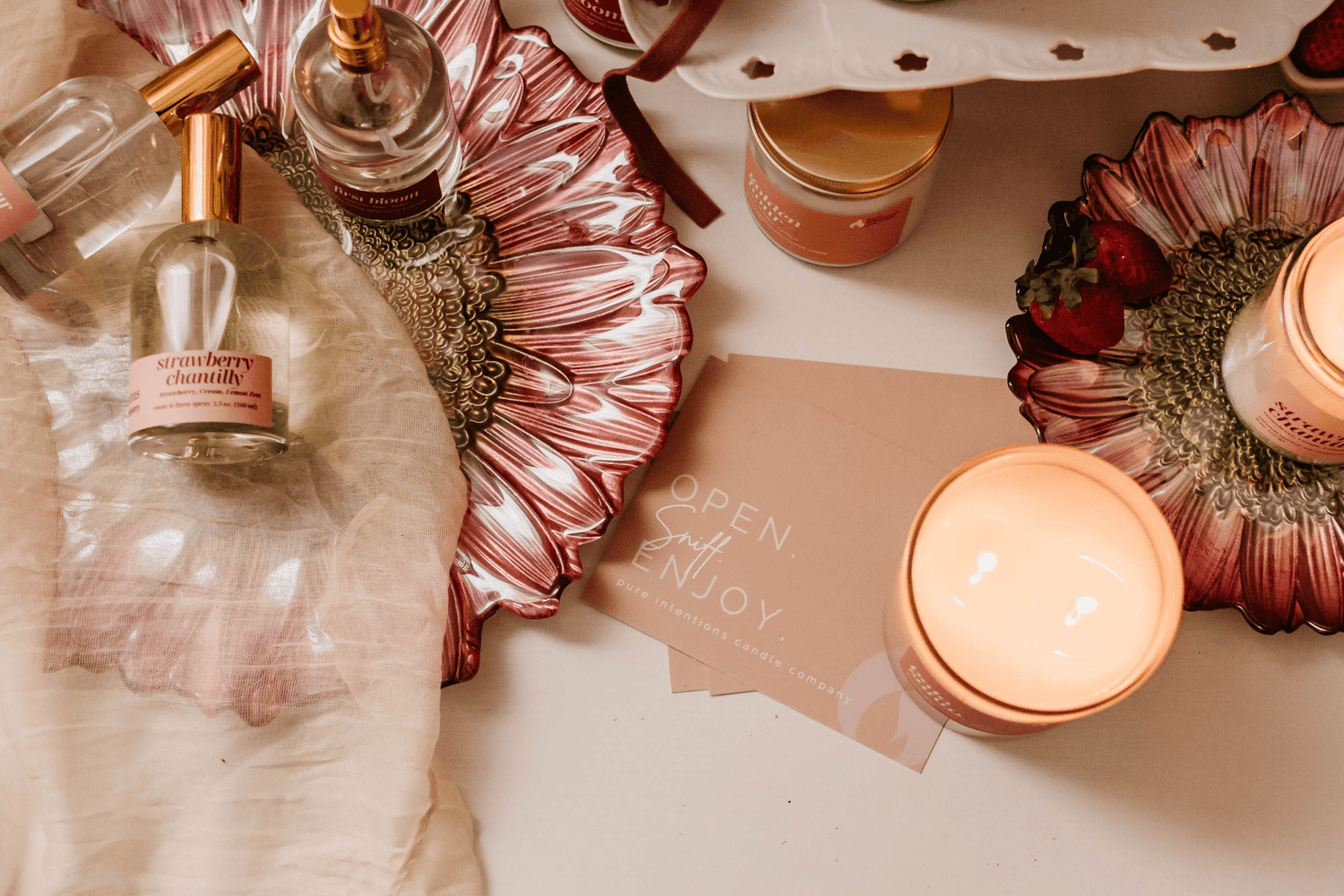 Through the Rose Lens - Pure Intentions Candle Company