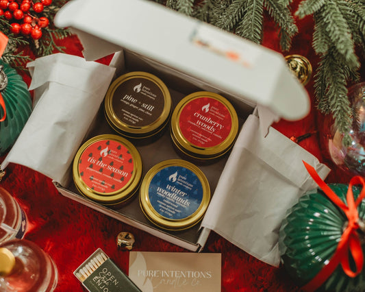 Holiday Bliss Discovery Set - Pure Intentions Candle Company
