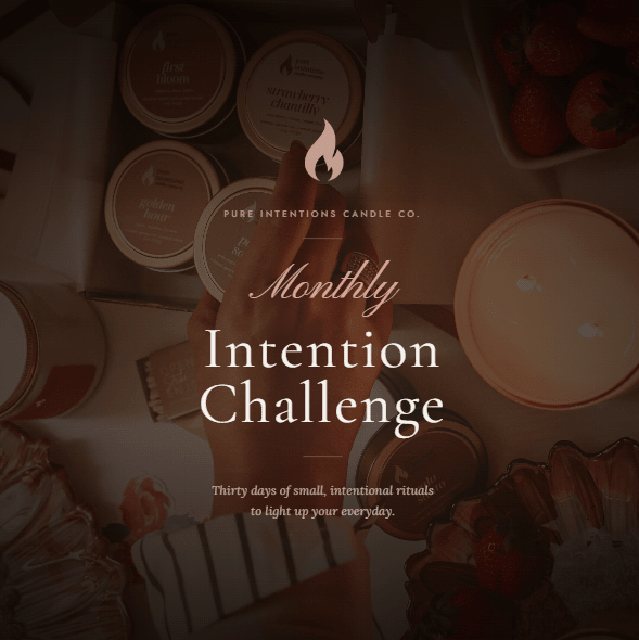 July Intention Printable | Say Yes Less - Pure Intentions Candle Company