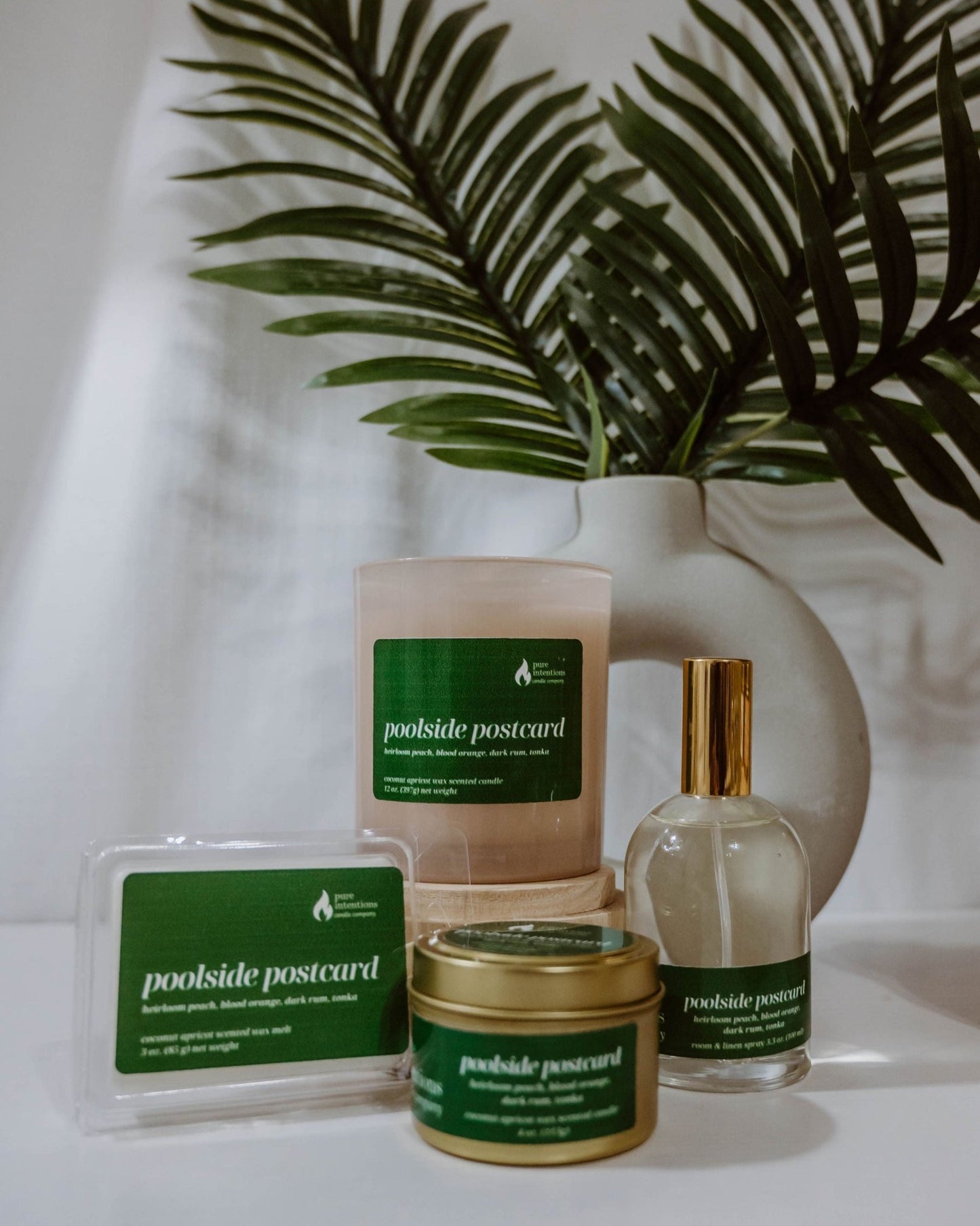 Poolside Postcard - Pure Intentions Candle Company