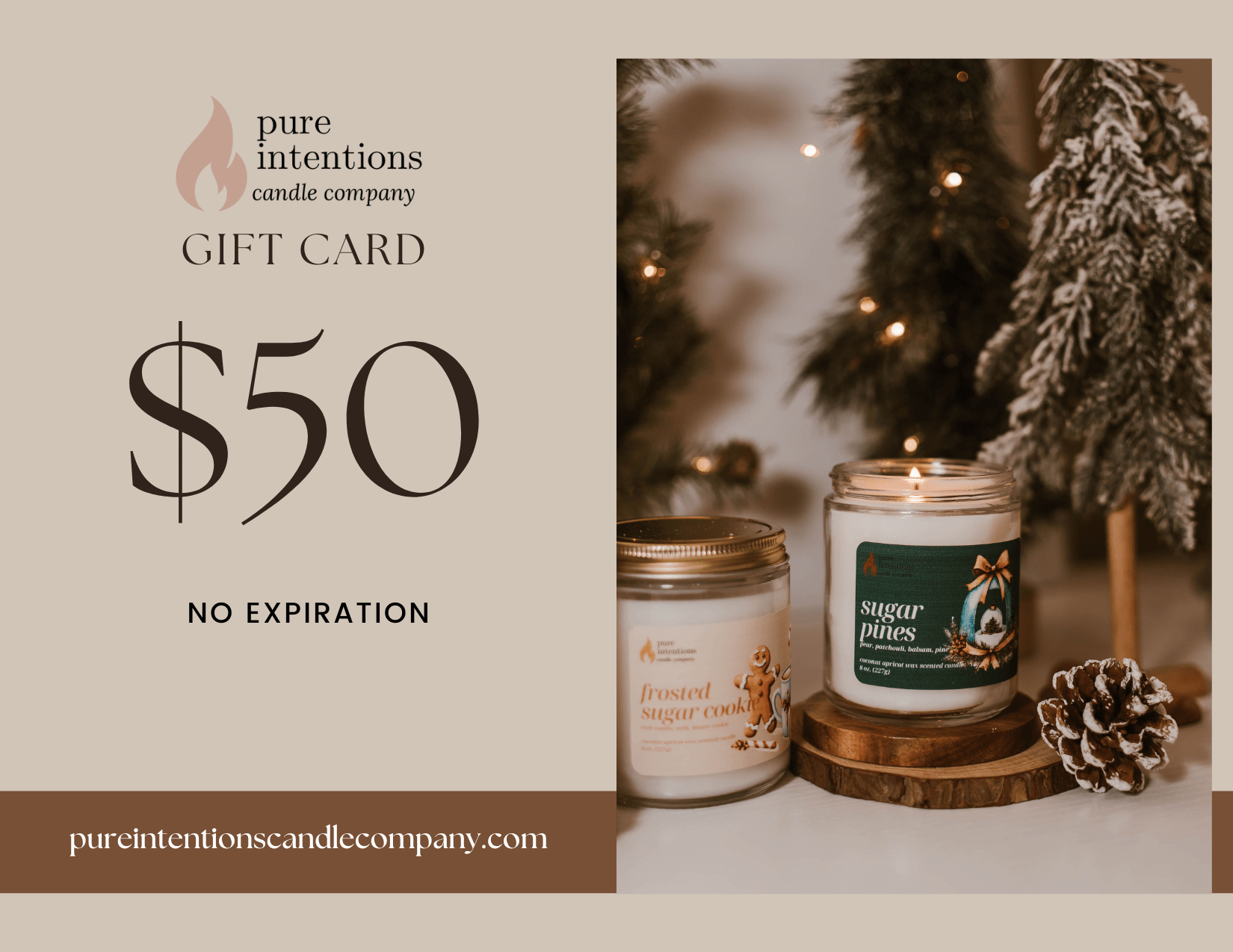 Pure Intentions Digital Gift Card - Pure Intentions Candle Company