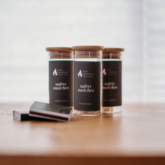 Pure Intentions Safety Matches - Pure Intentions Candle Company