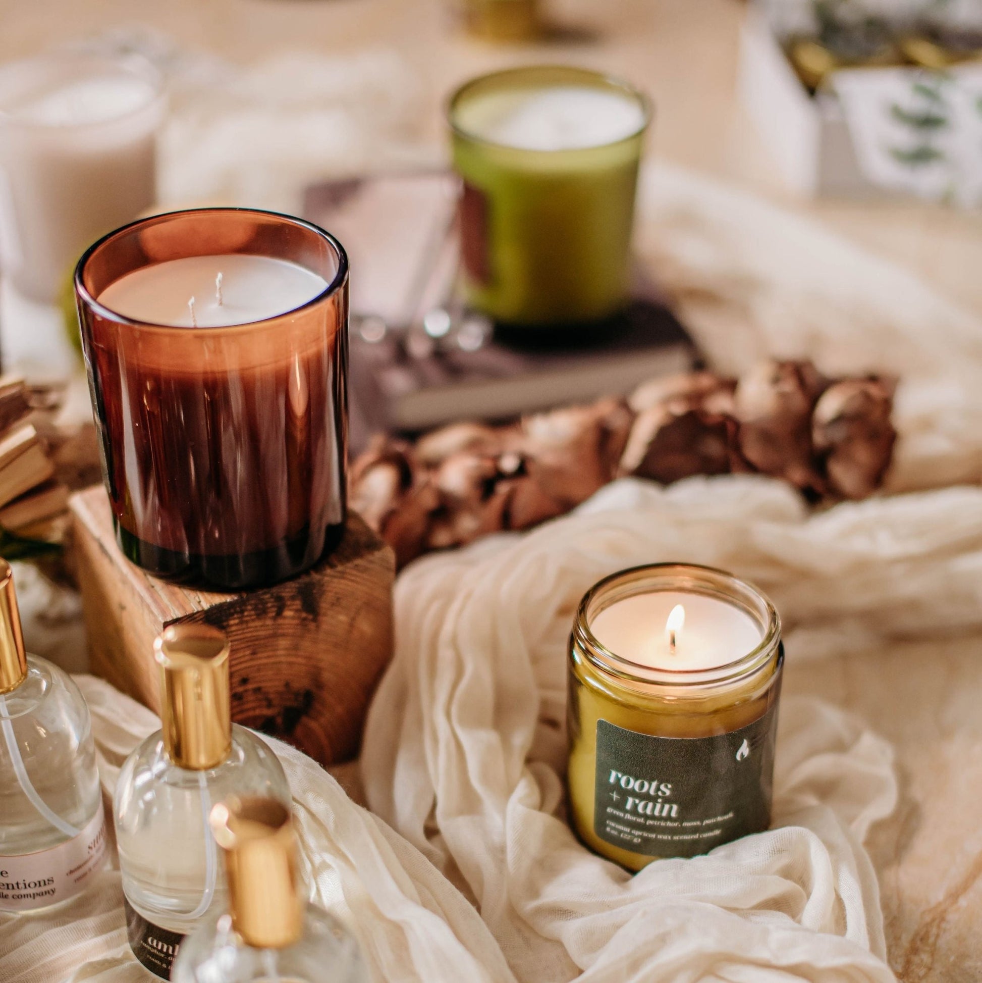 Roots + Rain - Pure Intentions Candle Company