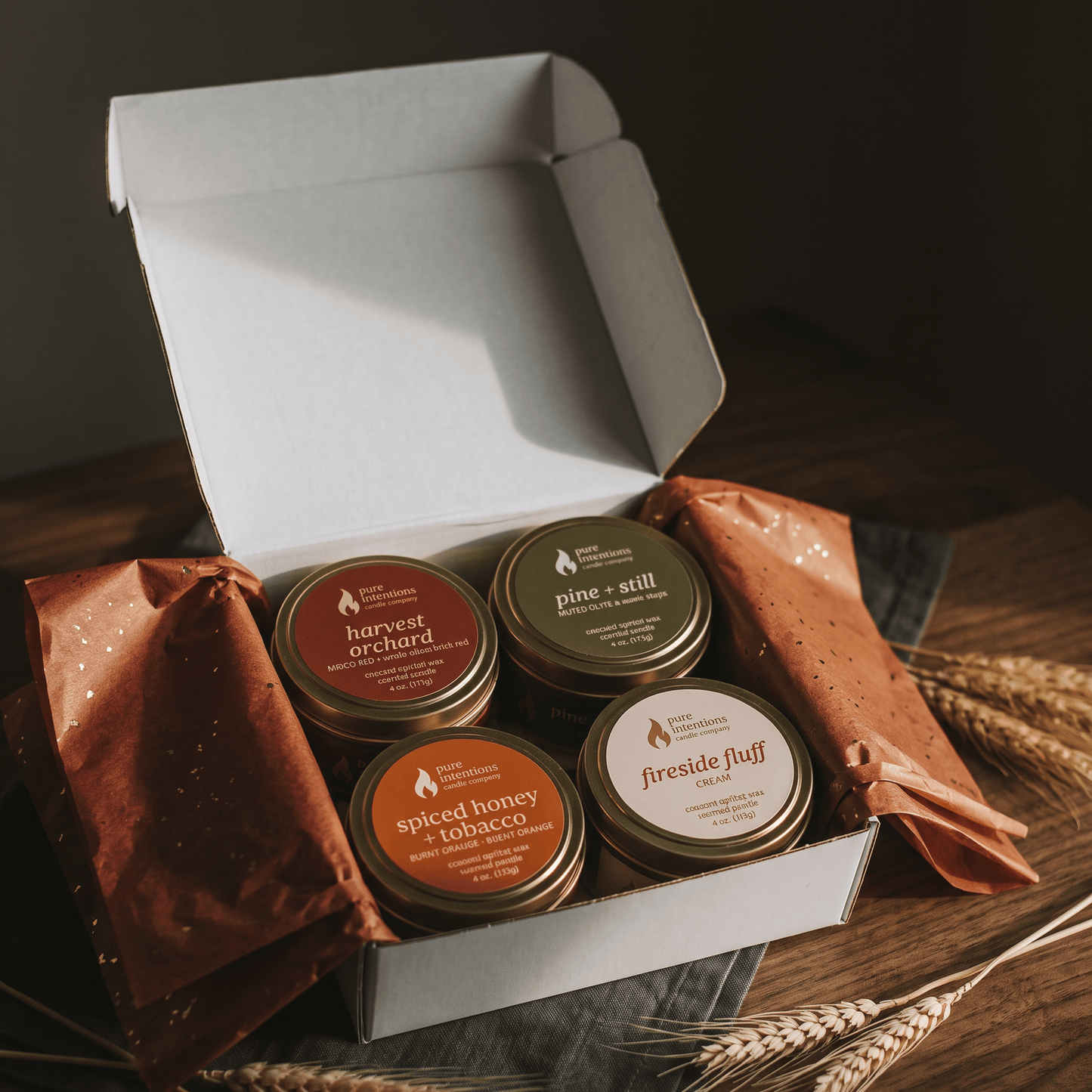 Spiced Honey + Tobacco - Pure Intentions Candle Company