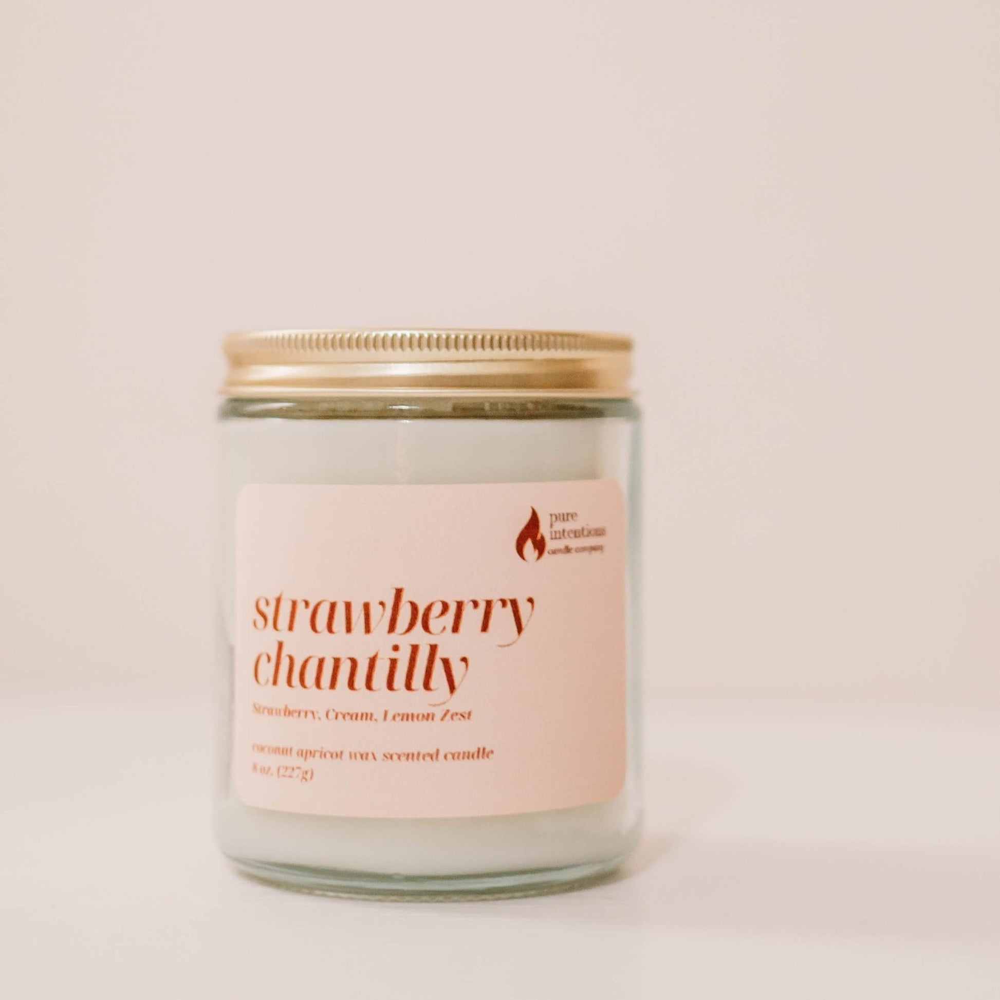 Strawberry Chantilly - Pure Intentions Candle Company