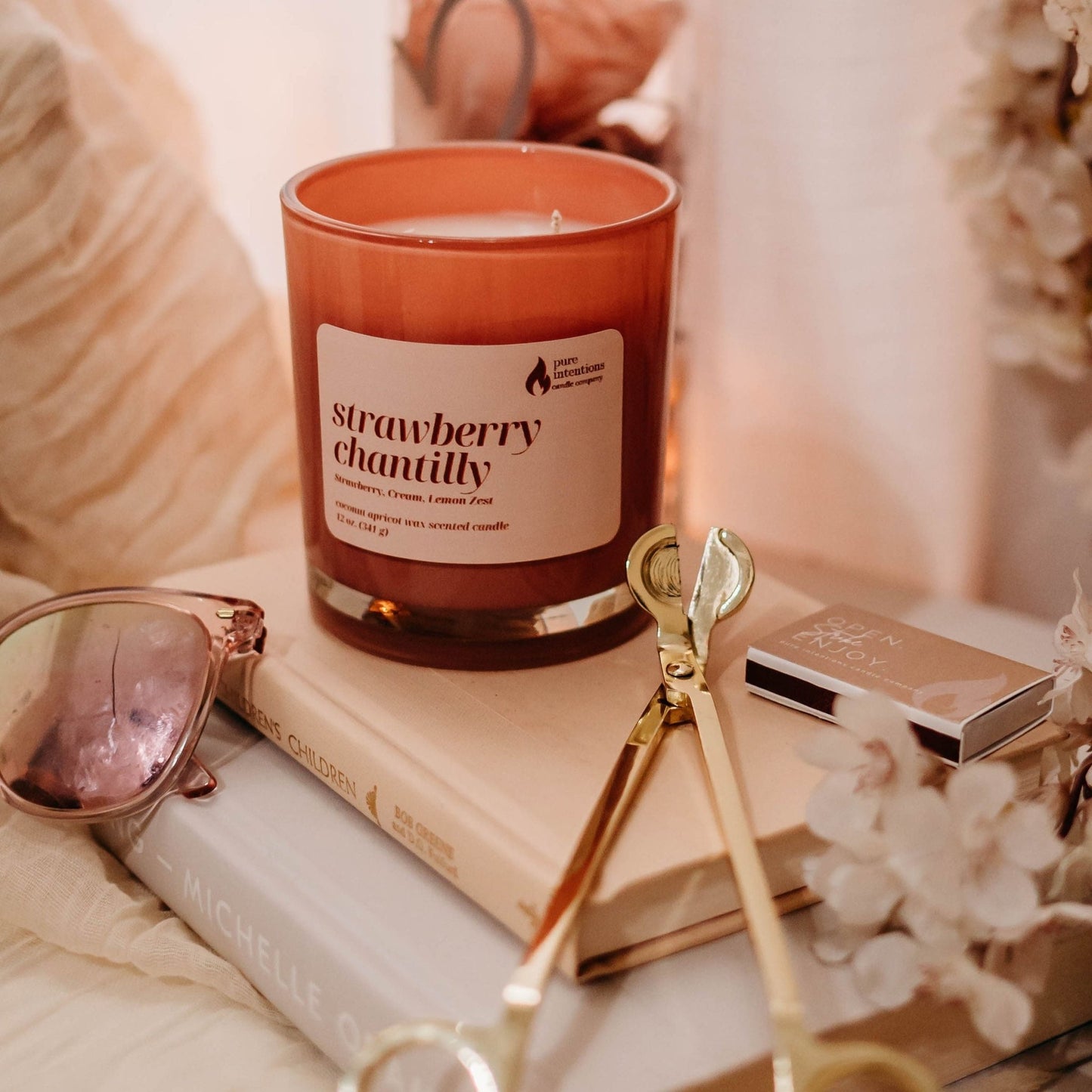 Strawberry Chantilly - Pure Intentions Candle Company